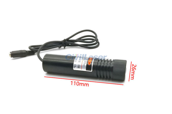 532nm 30mw 녹색 레이저 모듈 Line Line Positioning Lamp